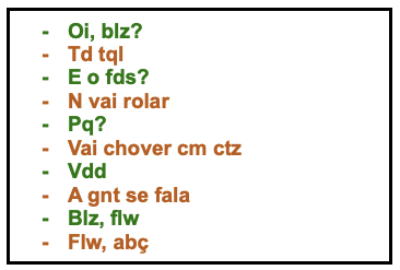 SMS in Portuguese: All important Abbreviations You Need to Know